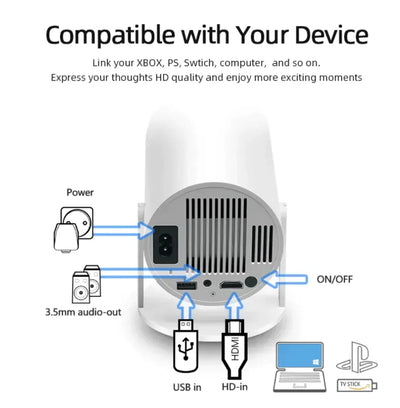 Mini Projector 4k