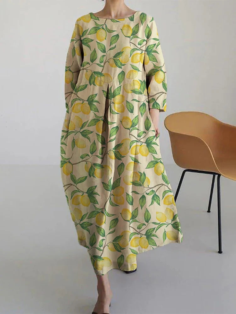 SOPHIE - CITROENBOOM MIDI DRESS