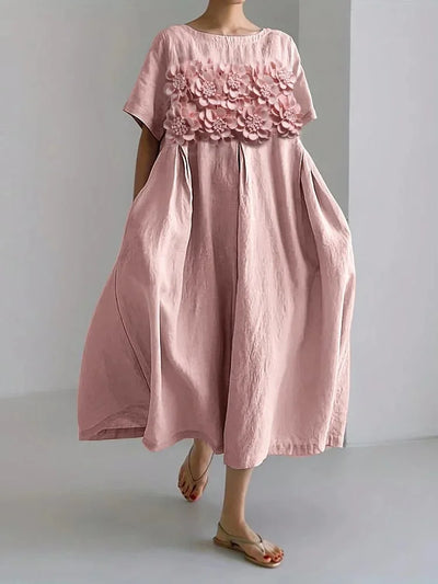 CLARA - EDGE FLOWER DRESS