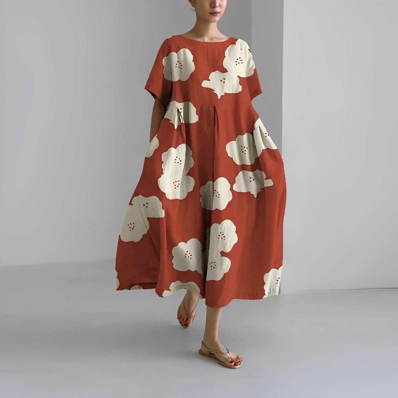 Skye - Boho Floral Dress