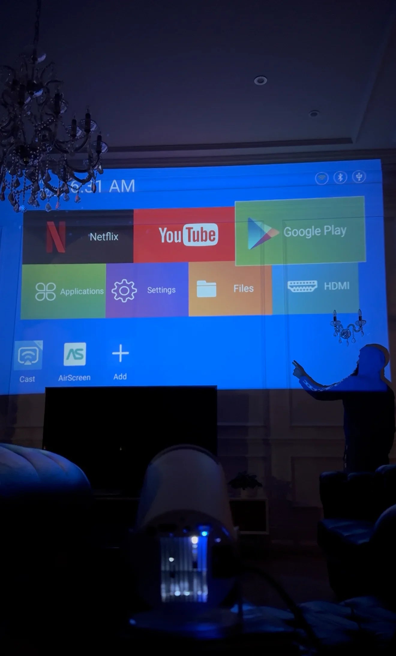 Mini Projector 4k
