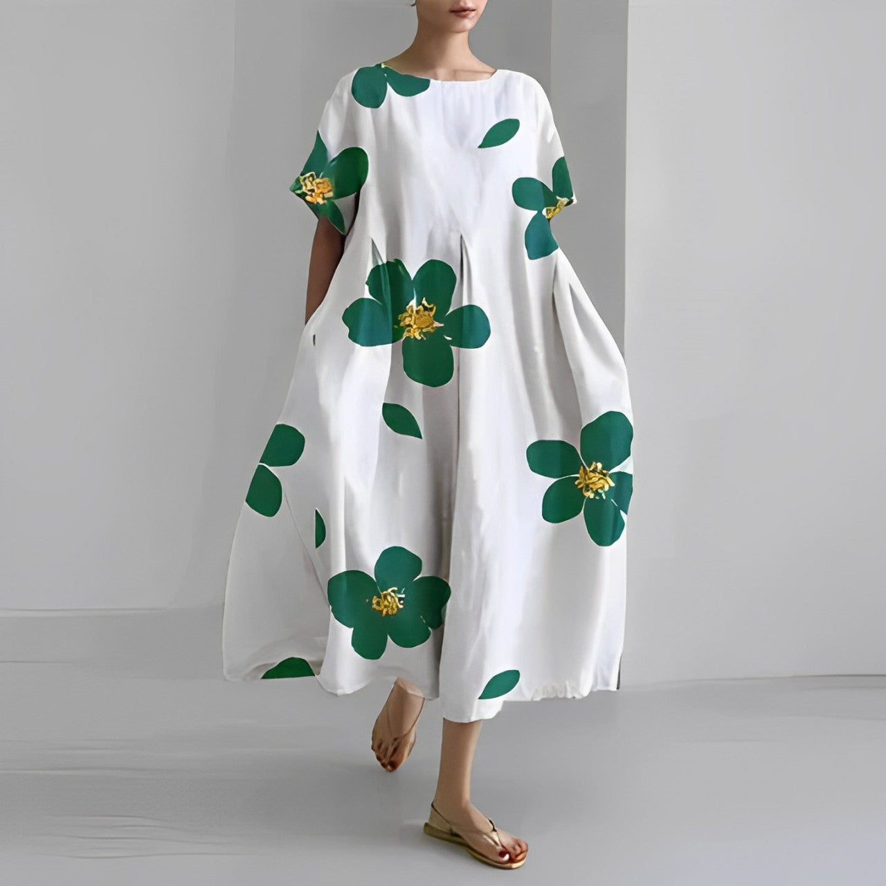 Skye - Boho Floral Dress