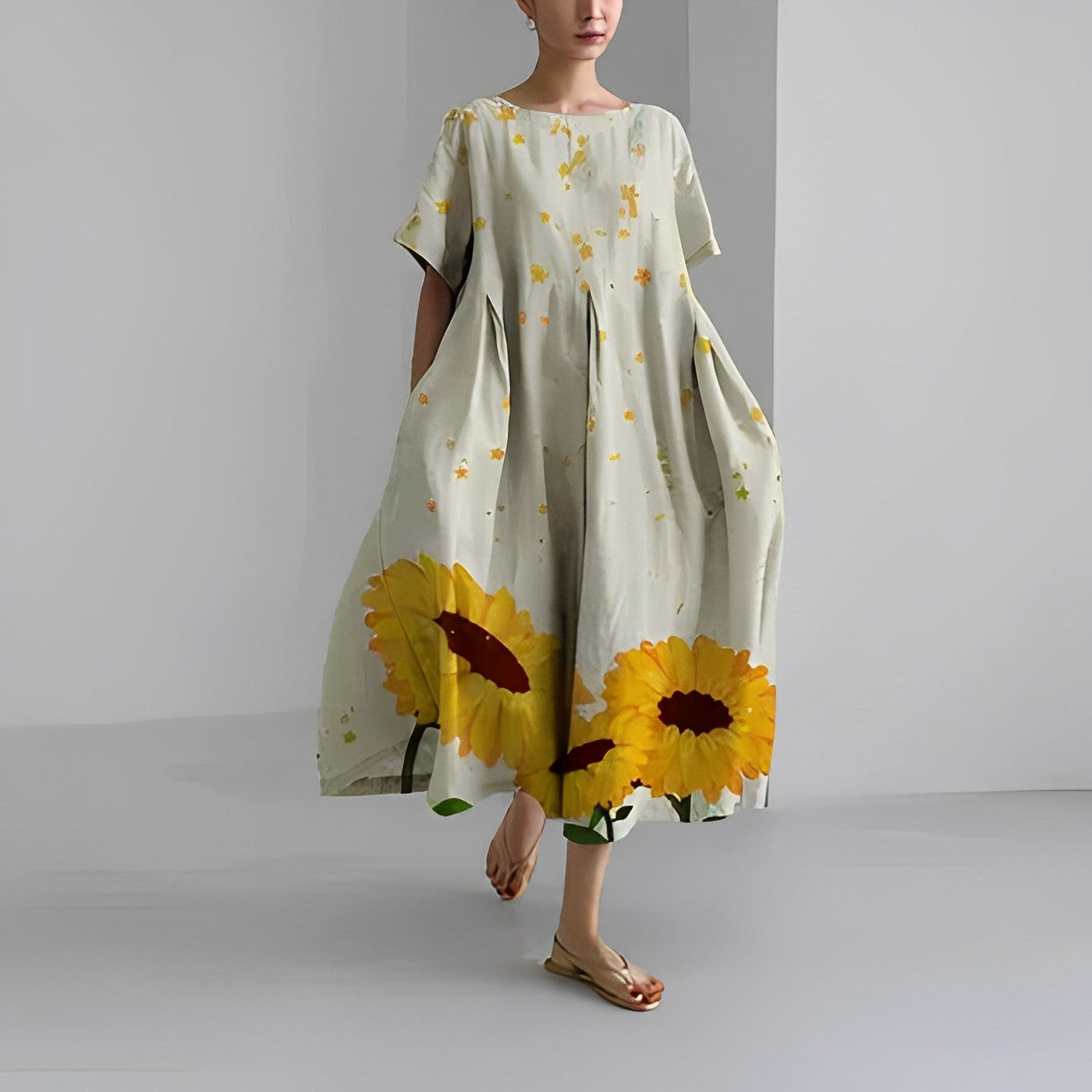 Skye - Boho Floral Dress