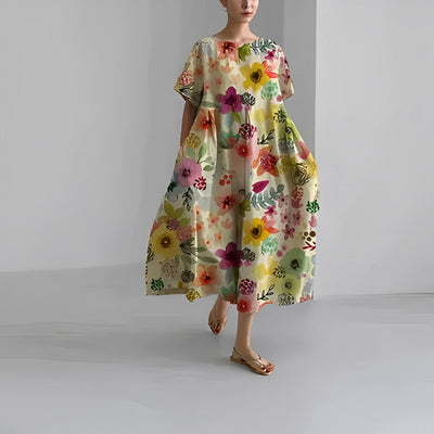 Skye - Boho Floral Dress