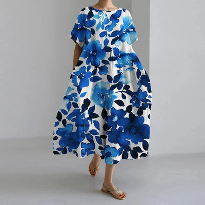 Skye - Boho Floral Dress