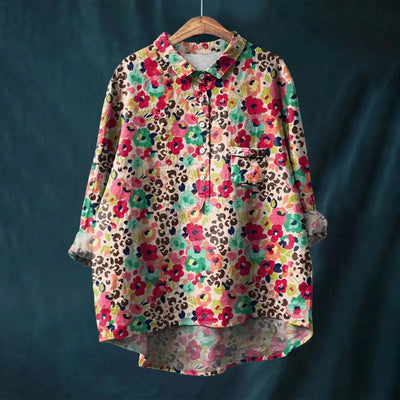 Natasha | Elegant Floral Blouse