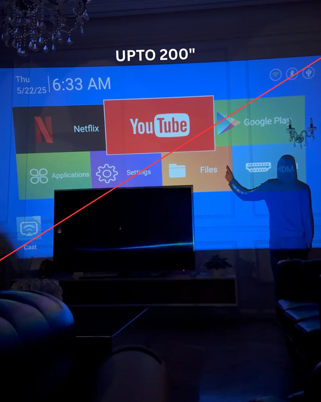 Mini Projector 4k