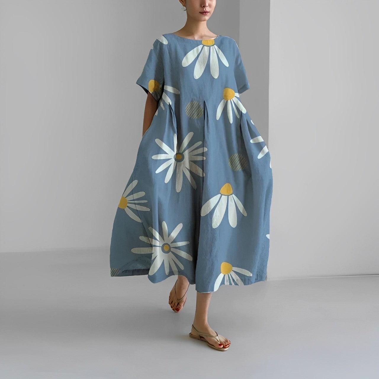 Skye - Boho Floral Dress